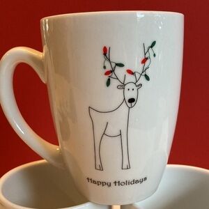 BIA Cordon Bleu Reindeer mug set of 4